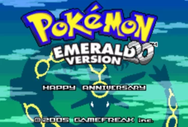 Pokemon Emerald 20 GBA