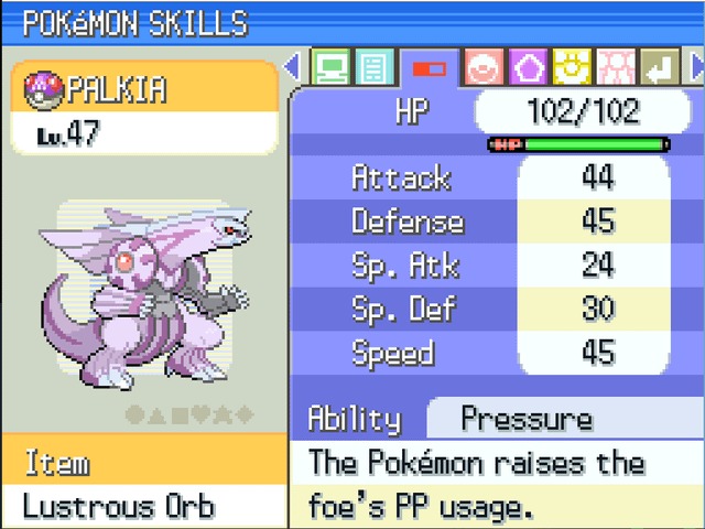 Pokemon Petit Pearl