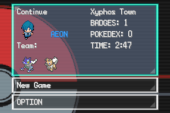Pokemon Xenon GBA