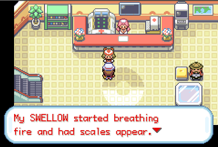 Pokemon Colors GBA - New dialogue 2