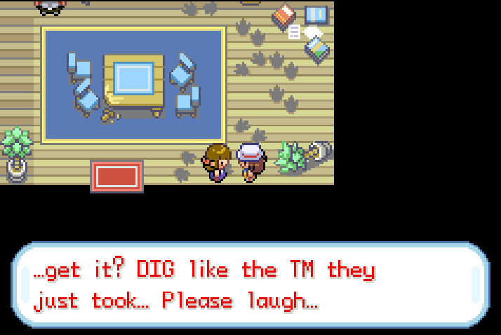 Pokemon Colors GBA - New dialogue