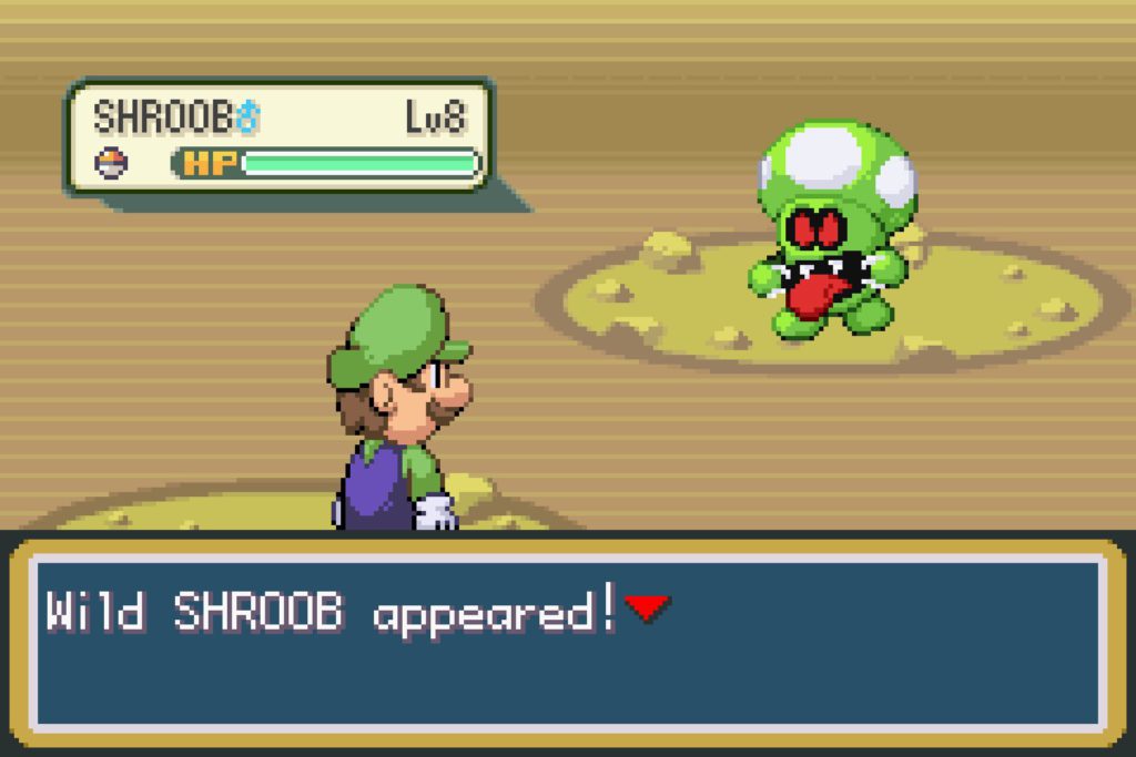 Pokemon Mario Red & Luigi Green GBA