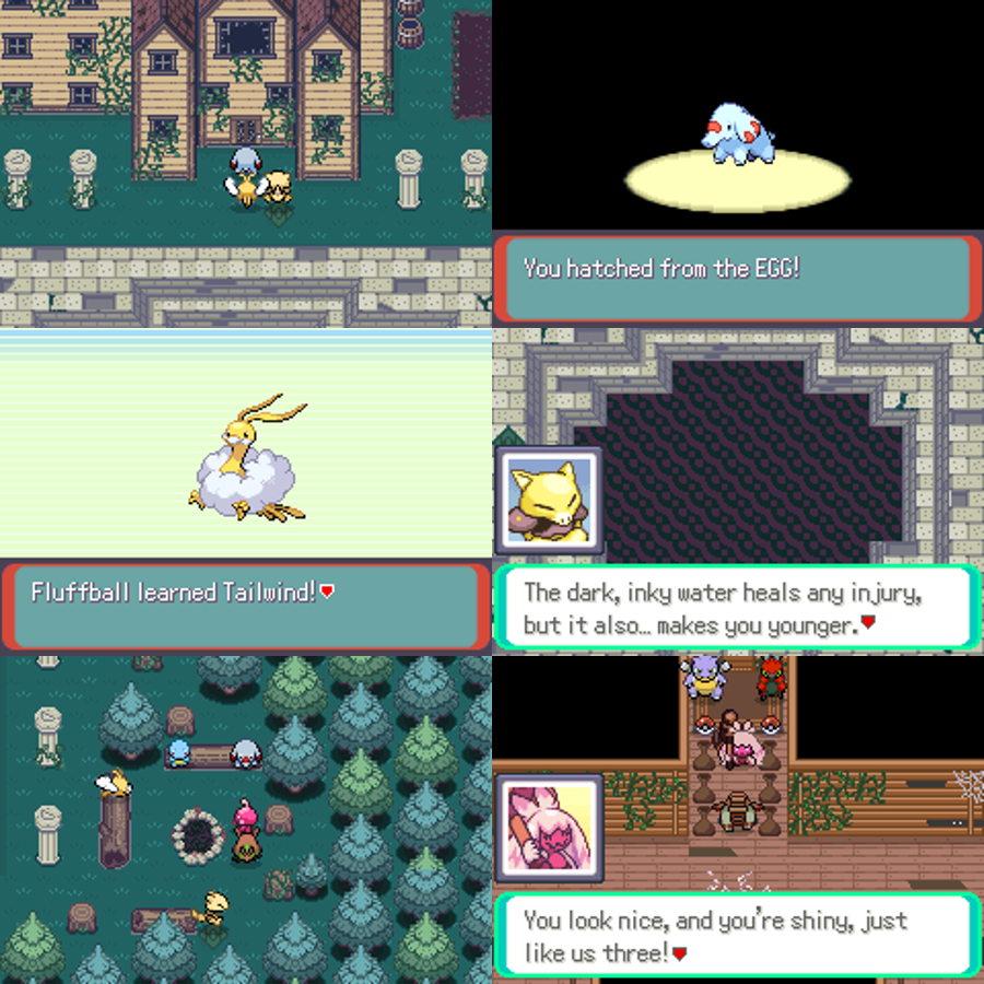 Pokemon Inkwell GBA Screenshots
