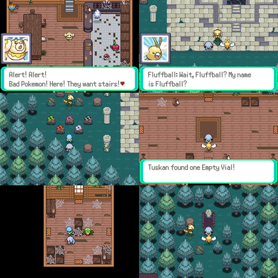 Pokemon Inkwell GBA Screenshots