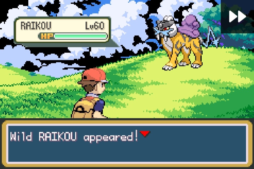 Pokemon Roaring Red GBA