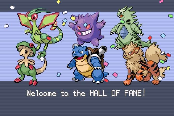 Pokemon Roaring Red GBA