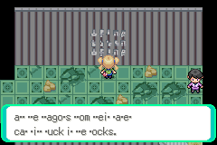 Pokemon The Unown King GBA