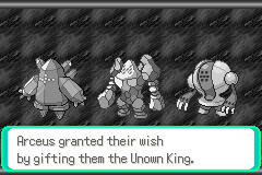Pokemon The Unown King GBA