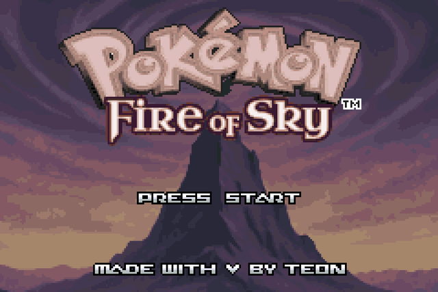 Pokemon Fire of Sky