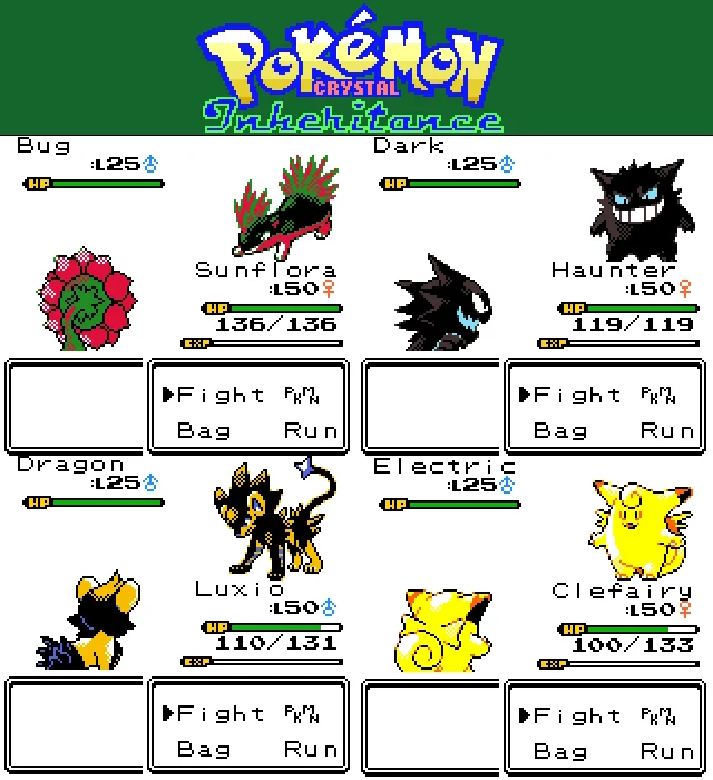 Hidden Palette System - Pokemon Crystal Inheritance