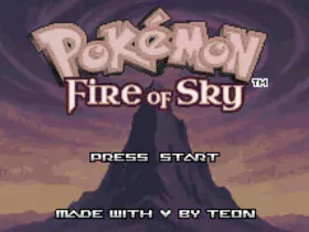 Pokemon Fire of Sky