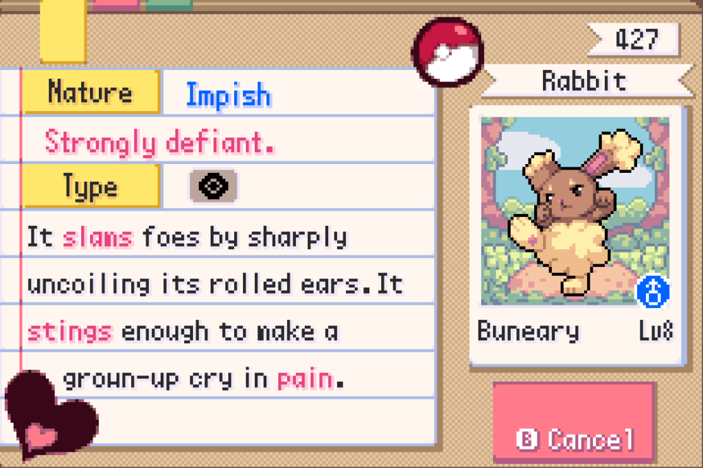 Pokemon Homestead GBA
