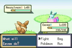 Pokemon Oops All Eevees! GBA