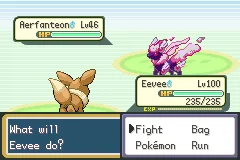 Pokemon Oops All Eevees! GBA