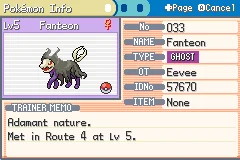 Pokemon Oops All Eevees! GBA
