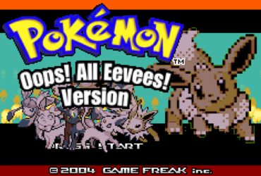 Pokemon Oops All Eevees! GBA