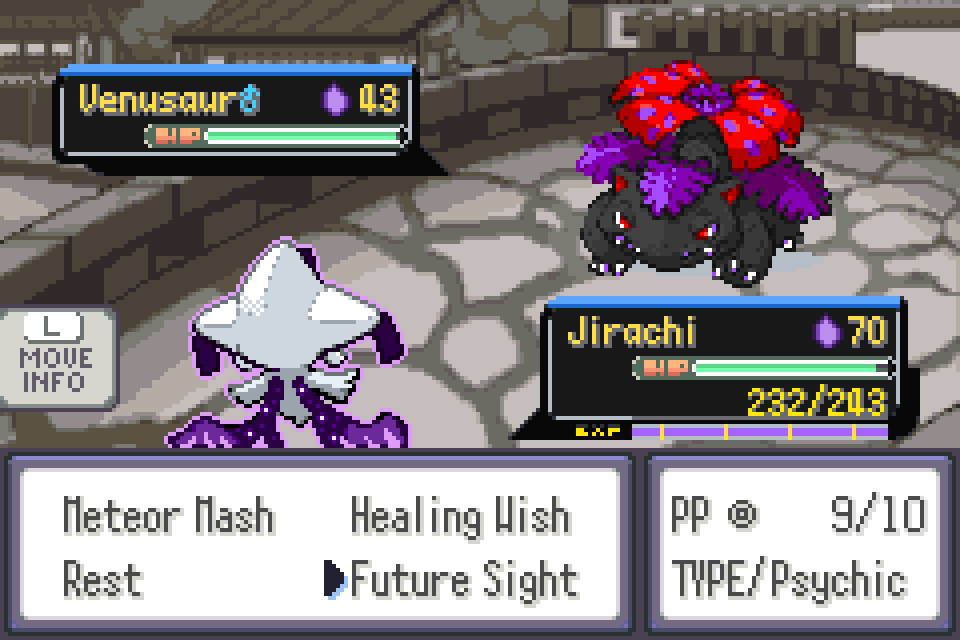 Pokemon Wishes of Tomorrow GBA